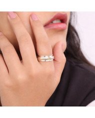 Textured Ring 925 Sterling Silver Ring Spinner Ring Silver Thumb Ring