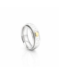 Textured Ring 925 Sterling Silver Ring Spinner Ring Silver Thumb Ring