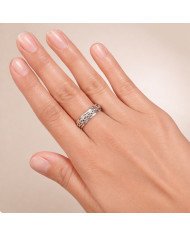 Sterling Silver Spinner Handmade Silver Meditation Anxiety Ring