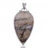 Ice Gold Pyrite and Solid Sterling Silver Pendant Necklace