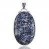 Dendritic Pyrite and Sterling Silver Pendant Fine Jewelry Pendants