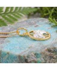 Two Tone Gemini Zodiac Pendant | 925 Sterling Silver Astrology Gift