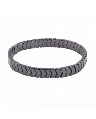 Hematite Bracelet with Arrowhead Design for Men & Women