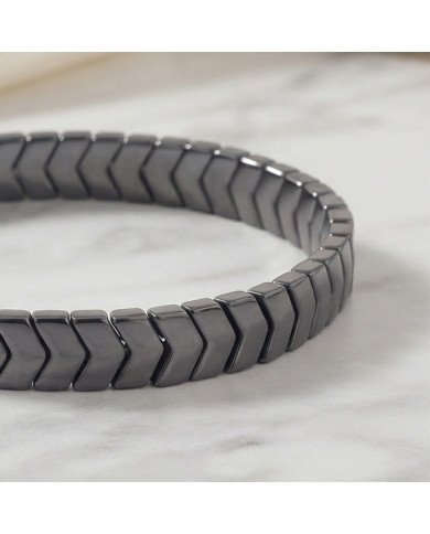 Hematite Bracelet with Arrowhead Design for Men & Women