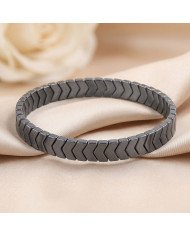 Hematite Bracelet with Arrowhead Design for Men & Women