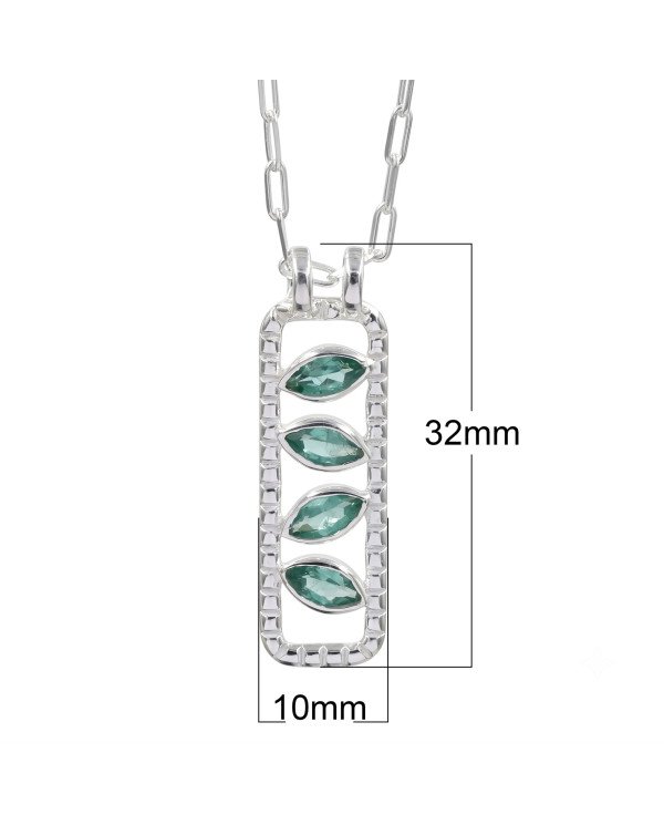 Emerald Earrings 925 Sterling Silver - Handmade Marquise Cut Jewelry