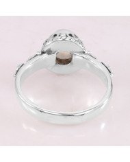 925 Sterling Silver Rainbow Moonstone Ring | Handmade Gemstone Jewelry