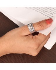 925 Sterling Silver Spinner Ring | Handmade Fidget & Meditation Band