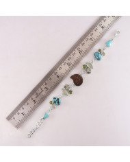 Multi Gemstone Bracelet 925 Sterling Silver | Handmade Jewelry for Her