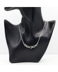 Herkimer Diamond Necklace, 925 Sterling Silver | Raw Gemstone Jewelry