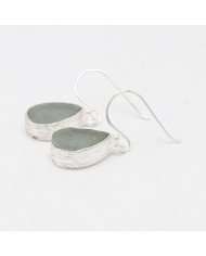 Natural Aquamarine Earrings | 925 Sterling Silver Gemstone Jewelry