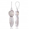 Natural Pearl And Biwa Pearl Gemstone 925 Sterling Silver Earring| Jewels Artisan