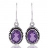 Amethyst 925 Silver Designer Earring small earrings for women