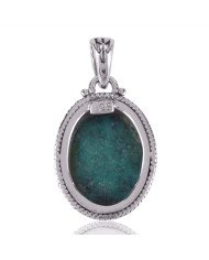 Sterling Silver and Turquoise Wholesale Jewelry Pendant Necklace