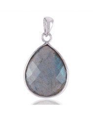 Labradorite 925 Sterling Solid Silver Pendant by Jewels Artisan