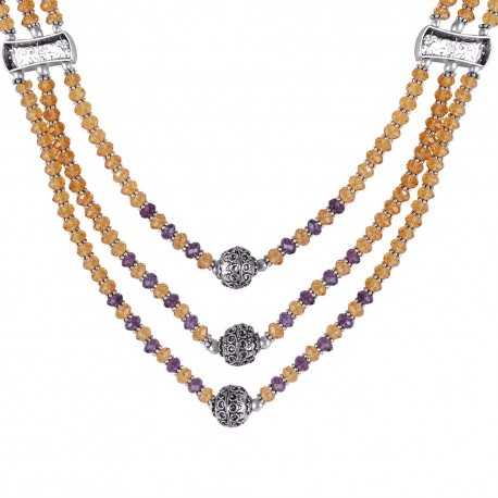 Multi Color Fashion Necklace Traditional Jewelry Necklace
