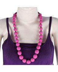 Pink Color Fashion Necklace for Teens and Womens