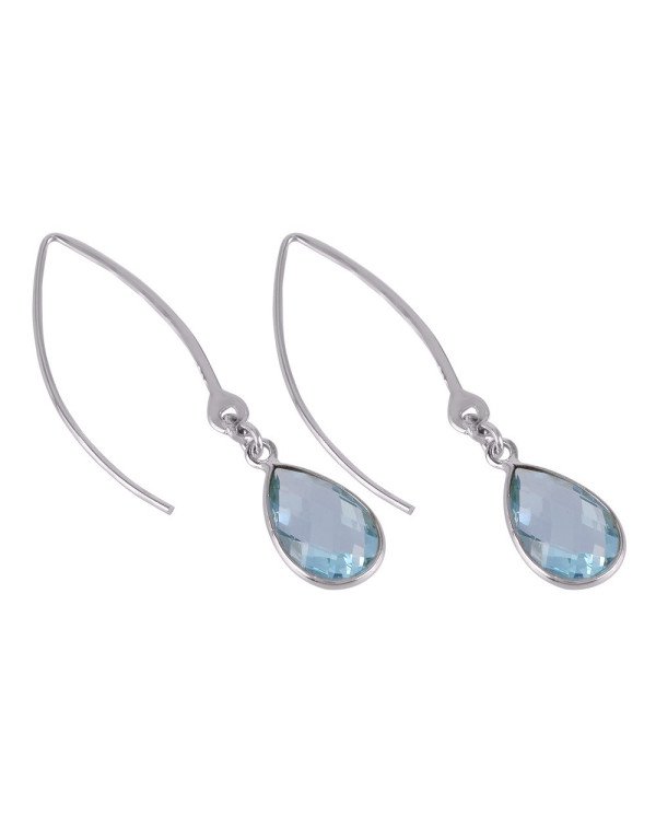 Ametyst Gemstone 925 Sterling Silver Earring