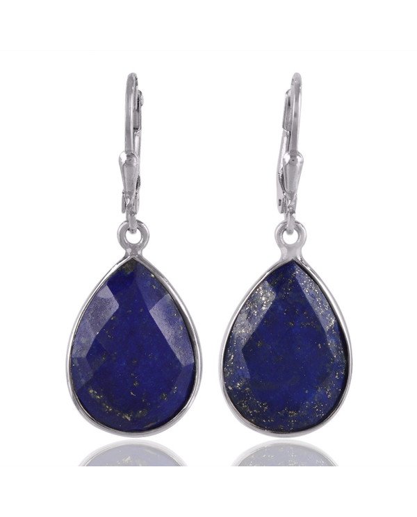 Lapis Gemstone 925 Sterling Silver Earring
