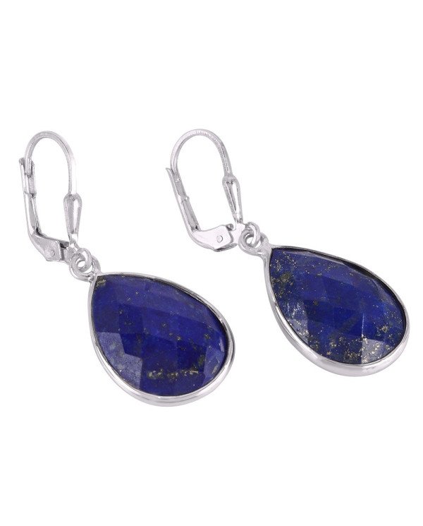 Lapis Gemstone 925 Sterling Silver Earring