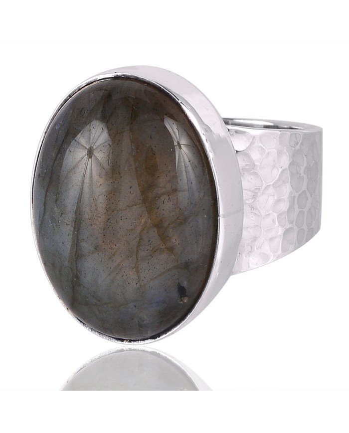 Labradorite Gemstone 925 Sterling Silver Ring