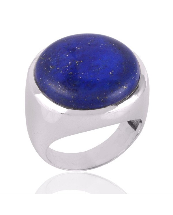 Lapis Gemstone 925 Sterling Silver Ring