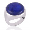 Lapis Gemstone 925 Sterling Silver Ring