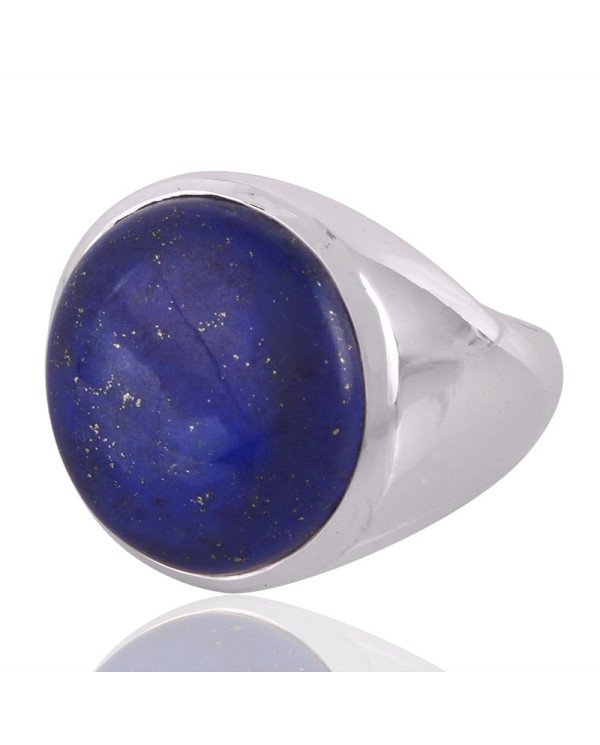 Lapis Gemstone 925 Sterling Silver Ring
