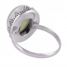 Prehnite Gemstone 925 Sterling Silver Ring