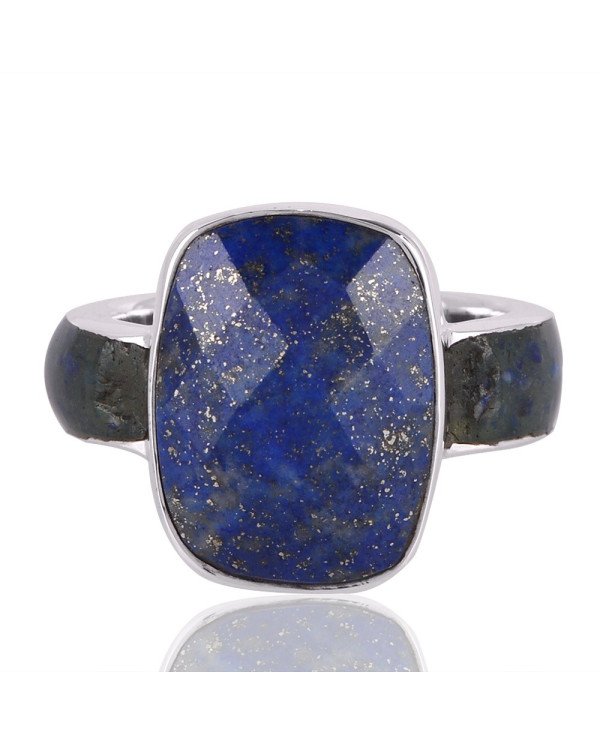 Lapis Gemstone 925 Sterling Silver Ring