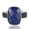 Lapis Gemstone 925 Sterling Silver Ring