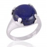 Lapis Gemstone 925 Sterling Silver Ring