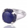Lapis Gemstone 925 Sterling Silver Ring