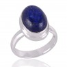 Lapis Gemstone 925 Sterling Silver Ring