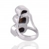 Ammolite Gemstone 925 Sterling Silver Ring