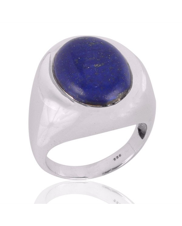 Lapis Gemstone 925 Sterling Silver Ring