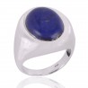 Lapis Gemstone 925 Sterling Silver Ring