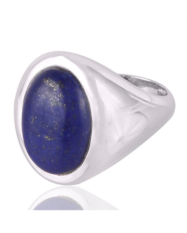 Lapis Gemstone 925 Sterling Silver Ring