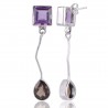 Beautifully handmade Design Amethyst Gemstone Earring by Jewels Artisan