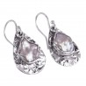 Pearl Natural Gemstone Sterling Silver Drop and Dangling Earring | Jewels Artisan