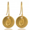 O Alphabate Brass Fashion Earring | Jewels Artisan