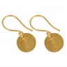 T Alphabate Brass Fashion Earring | Jewels Artisan