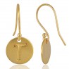 T Alphabate Brass Fashion Earring | Jewels Artisan