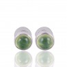 Natural Prehnite Gemstone 925 Sterling Silver Earring| Jewels Artisan