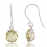 Natural Citrine Gemstone 925 Sterling Silver Earring| Jewels Artisan