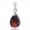 Natural Garnet Gemstone 925 Sterling Silver Locket Pendant| Jewels Artisan