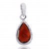 Natural Garnet Gemstone 925 Sterling Silver Locket Pendant| Jewels Artisan