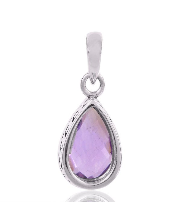 Natural Amethsyt Gemstone 925 Sterling Silver Locket Pendant| Jewels Artisan